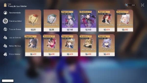 Seele, Jing Y, Himeko, A. Bailu +6.4k de jades - Honkai Star - Outros