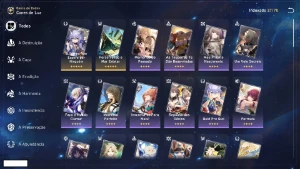 Seele, Jing Y, Himeko, A. Bailu +6.4k de jades - Honkai Star - Outros