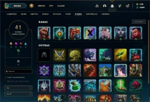 Conta diamante 2 com 27 Champs e 2 Skins ( 48 PDL ) - League of Legends LOL