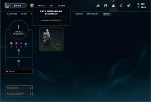 Conta diamante 2 com 27 Champs e 2 Skins ( 48 PDL ) - League of Legends LOL