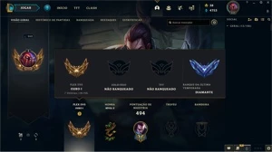 Conta LoL + Valorant - League of Legends