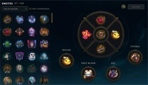 Conta LoL + Valorant - League of Legends