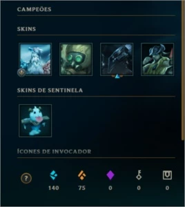 CONTA PLATINA V - PROMOÇÃO!! - League of Legends LOL
