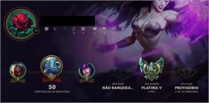 CONTA PLATINA V - PROMOÇÃO!! - League of Legends LOL