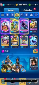 Conta de clash royale full acesso 