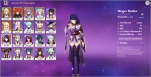AR 45 - DILUC, KEQING E JEAN - Genshin Impact