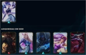 CONTA CHALLENGER S2020 (MMR ALTO, 21 SKINS ÉPICAS) - League of Legends LOL