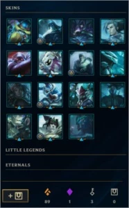 Conta Mestre LoL - 158 Skins / Todos os campeões - League of Legends