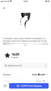 Conta raríssima upada em mts jgs e com itens raros!! - Roblox