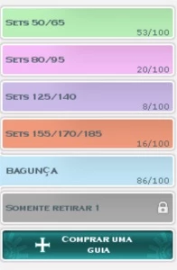 Conta com 18 personagens 200+ no Rubilax - Wakfu