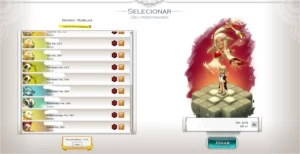 Conta com 18 personagens 200+ no Rubilax - Wakfu