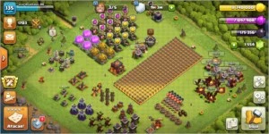 CV 10 FULL / HERÓIS 40 e 38 / COM DECORAÇÃO RARA DE EVENTOS - Clash of Clans