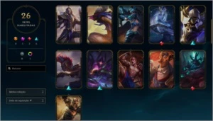 Conta League of Legends PLATINA 4 LOL