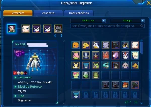 LADMO - Alpha / Sussano, DB,Beelze e Sakuya Shin +Item do X7 - Digimon Masters Online