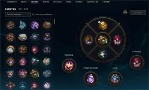 Conta platina 1 criada na season 2 com TODOS os champs - League of Legends LOL