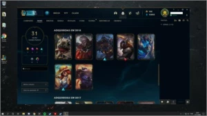 Conta 94 campeões 31 skins ouro 2 na solo duo. - League of Legends LOL