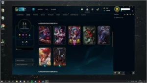 Conta 94 campeões 31 skins ouro 2 na solo duo. - League of Legends LOL