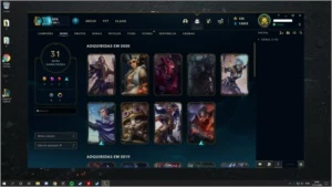 Conta 94 campeões 31 skins ouro 2 na solo duo. - League of Legends LOL