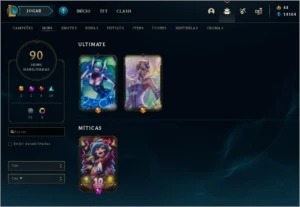 Conta platina - League of legends LOL