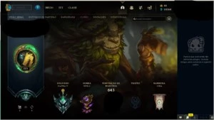 Conta platina - League of legends LOL