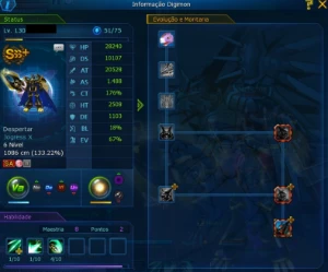 LADMO Alpha / Conta AOA 6/6 - Digimon Masters Online
