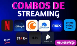 Combo Hbo Max, Disney Plus , Netflix, Prime Video, Paramount - Premium