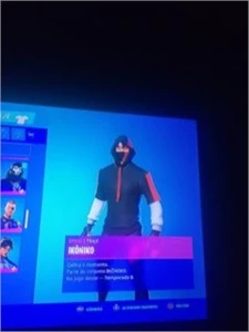 conta fortnite com ikonik, galaxy feminina e glow com stw