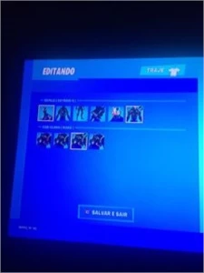 conta fortnite com ikonik, galaxy feminina e glow com stw