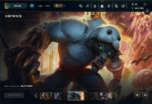 Prata 4 com TODOS os Champs e 181 Skins ( MID / ADC ) - League of Legends LOL