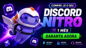 Discord nitro mensal 💘👑 - Redes Sociais