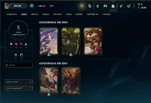 conta smurf diamante - League of Legends LOL