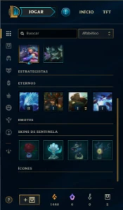 conta smurf diamante - League of Legends LOL