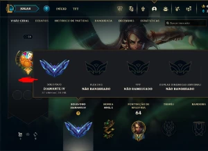 conta smurf diamante - League of Legends LOL