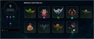 Conta no league of legends, ouro iv com skins LOL