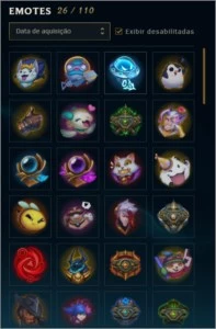 Conta no league of legends, ouro iv com skins LOL