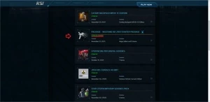 Vendo conta Star Citizen - STARTER PACKAGE - com upgrade. - Outros