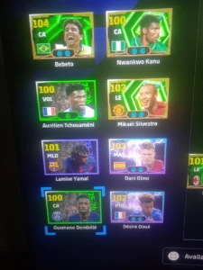 Conta Efootball top ps4/ps5 - eFootball PES
