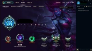 Conta LOL plat 2 - League of Legends