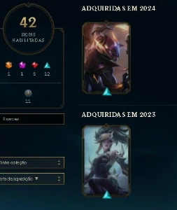 Conta mestre lol, ENVIO 24H - League of Legends