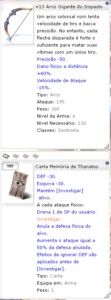 Ragnarok Thor - Vendo Set Sentinela - Ragnarok Online