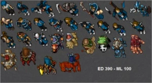 ED 390+ EK 240+ EK 160+ 3KK ITENS - RK NOVA!! BARATO - Tibia