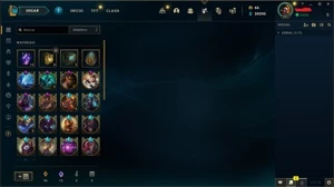 CONTA LOL LEAGUE OF LEGENDS 560 SKINS