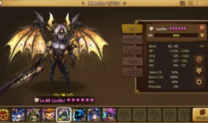 Light demon (Lucifer) + Leo + 16 Nat5 (Lista abaixo)