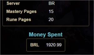 CONTA LVL 30 131 CHAMP +120 SKIN - League of Legends LOL