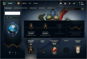 Conta ouro 1 com 150 champs e 95 skins ( 3 Ultimates ) - League of Legends LOL