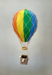 Balão com redinha - Artesanato e Personalizados