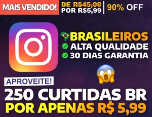 [Promoção] Curtidas Brasileiras Instagram | Vitalício - Redes Sociais