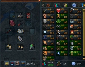 CONTA MAXED RUNESCAPE 3 RS