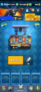 Conta de Clash Royale 6086 troféus, nivel 14 e 6 cartas max