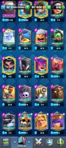 Conta de Clash Royale 6086 troféus, nivel 14 e 6 cartas max